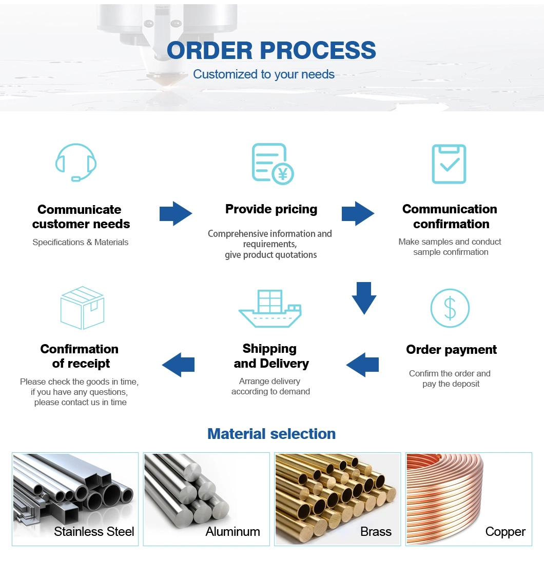 Custom Made in China Sell Different End Connector Stainless Steel Pipe